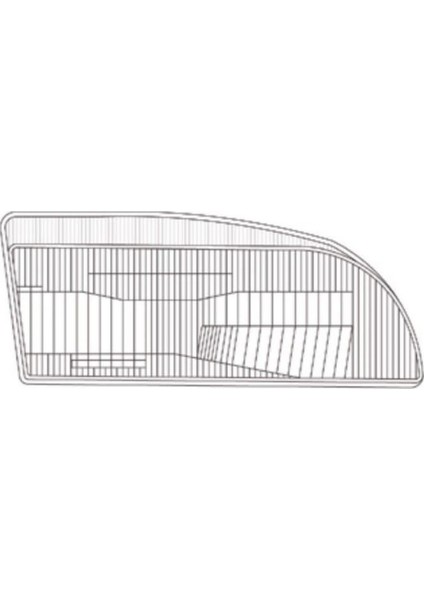 Sağ Far Camı Toyota Corolla Uyumlu AE101 1992-1998