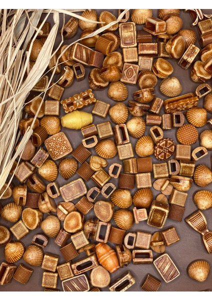 Akrilik Boncuk (50 Gram 105-120 Adet) Farklı Desen-Farklı Ölçü-Karışık-Aksesuar-Renkli-Çeşit modelleri