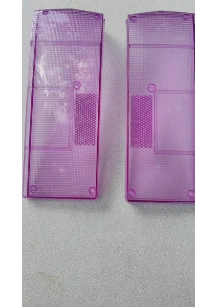 Farsan Mor Stop Camı Vidalı Tip Tofaş Uyumlu Stop Camı Şahin Stop Cam