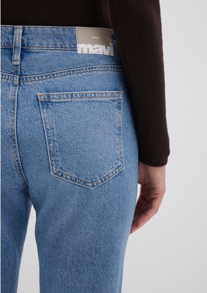 Bliss Real Blue Gölgeli Indigo Mavisi Jean Pantolon 101437-80890