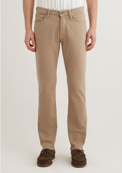 Martin Koyu Bej Comfort Gabardin Pantolon 0037832492