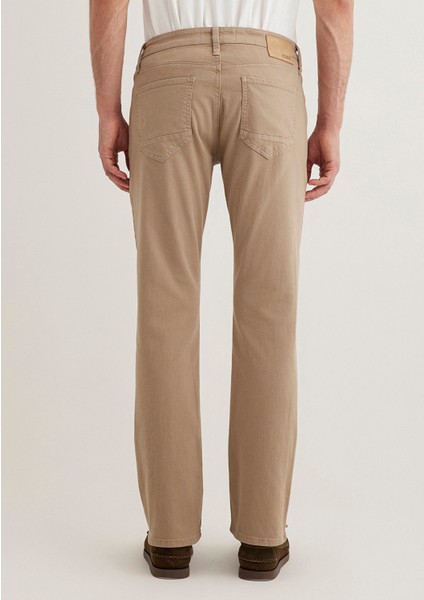 Martin Koyu Bej Comfort Gabardin Pantolon 0037832492