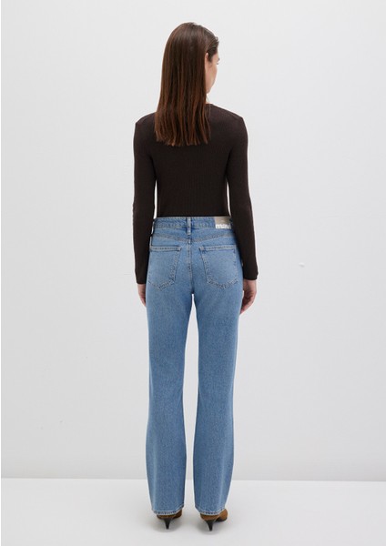 Bliss Real Blue Gölgeli Indigo Mavisi Jean Pantolon 101437-80890
