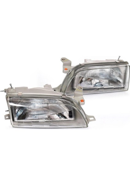 Toyota Corolla Uyumlu AE101 Kasa Sağ Sol Ön Far Takımı 1993-1997 Depo