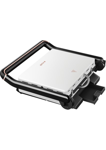 Beyaz Pro Tost Makinesi, Pratik ve Şık Yemek Hazırlama Arkadaşı fırsatları