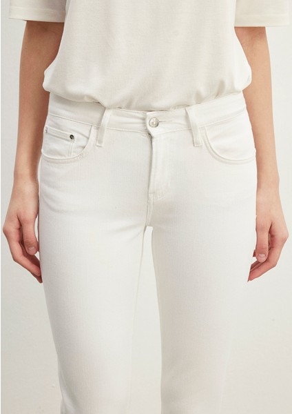 Ada Everyday Beyaz Jean Pantolon 1020581363