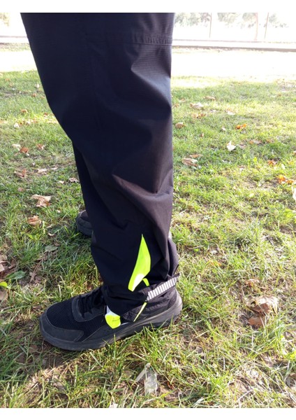 Moto GB Neon Motosiklet Yağmurluğu Outdoor Yağmurluk Cepli File Astarlı Kapşonlu Hafif Su Geçirmez Alt Üst Takım Motorcu Yağmurluk Orjinal Kadın Erkek