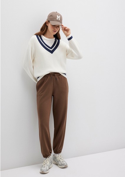 Kahverengi Basic Eşofman Altı 1600903-81959