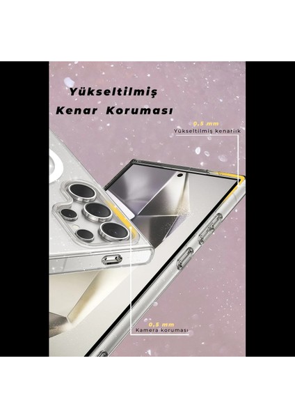 Samsung Galaxy S24 Ultra Kılıf Glow Magsafe Kapak fiyatları