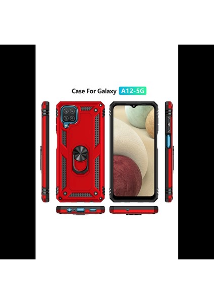 Samsung Galaxy A22 Kılıf Sofya Yüzüklü Silikon Kapak modelleri