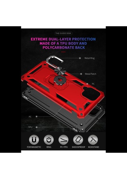 Samsung Galaxy A22 Kılıf Sofya Yüzüklü Silikon Kapak indirimleri