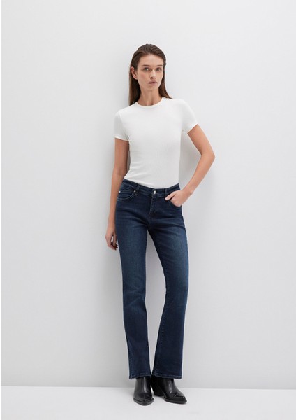 Molly M Girly Vintage Mürekkep Mavisi Jean Pantolon 1013683048