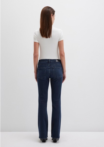 Molly M Girly Vintage Mürekkep Mavisi Jean Pantolon 1013683048