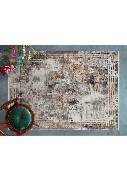 Mavi Çerçeveli Modern Etnik Desenli Halı | Makinada Yıkanabilir | Hav Toz Vermez | Leke Tutmayaz | Kaymaz Taban | Dijital Makine Baskı | Salon Yolluk Mutfak Halısı fiyatları