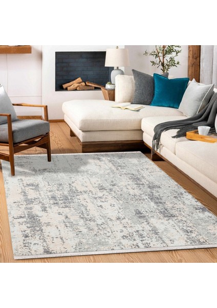 Gri Modern Modern Etnik Desenli Halı | Makinada Yıkanabilir | Hav Toz Vermez | Leke Tutmayaz | Kaymaz Taban | Dijital Makine Baskı | Salon Yolluk Mutfak Halısı modelleri
