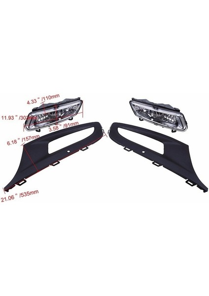 Vw Polo 6r Sis Lambası Farı ve Far Sis Anahtarı Çift Duylu Çerçev fiyatları