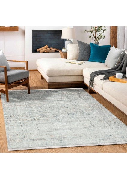 Gri Göbekli Modern Etnik Desenli Halı | Makinada Yıkanabilir | Hav Toz Vermez | Leke Tutmayaz | Kaymaz Taban | Dijital Makine Baskı | Salon Yolluk Mutfak Halısı fiyatları