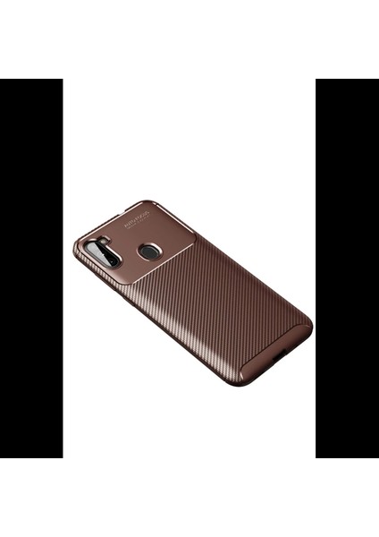 Samsung Galaxy A11 Kılıf Auto Focus Karbon Kapak