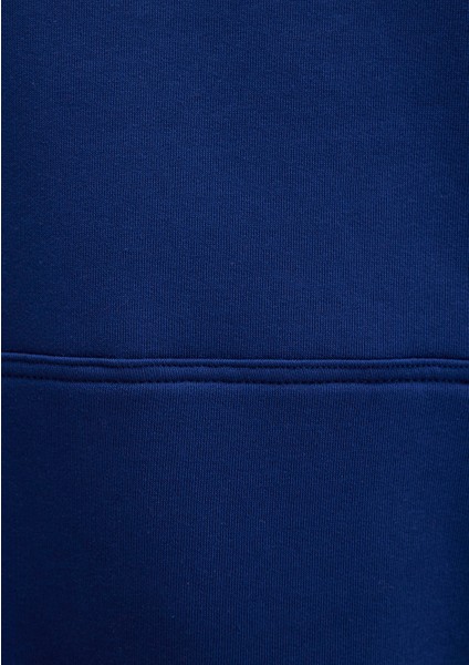 Mavi Logo Baskılı Kapüşonlu Lacivert Sweatshirt 1600361-70722