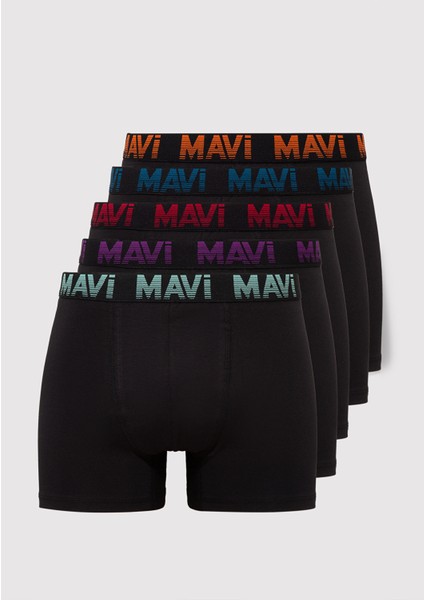 5li Siyah Basic Boxer 0910619-900