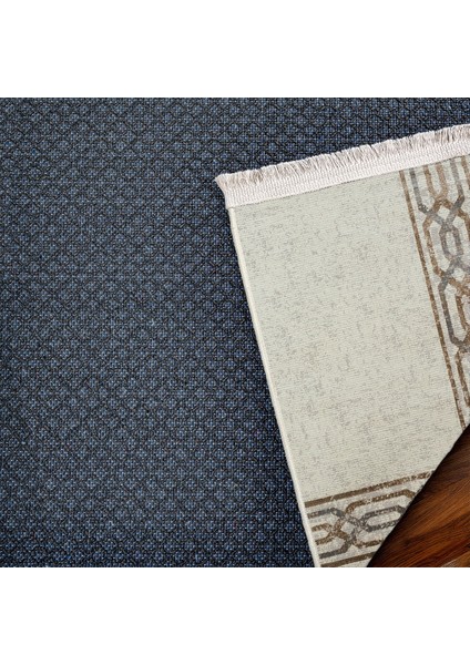 Gri Çerçeveli Modern Etnik Desenli Halı | Makinada Yıkanabilir | Hav Toz Vermez | Leke Tutmayaz | Kaymaz Taban | Dijital Makine Baskı | Salon Yolluk Mutfak Halısı fırsatları