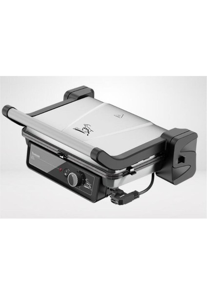 Yeşil Tost Makinesi 0237 TST-1000, Inox, Güçlü ve Şık Tasarım