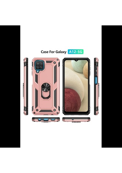 Samsung Galaxy A22 Kılıf Sofya Yüzüklü Silikon Kapak modelleri