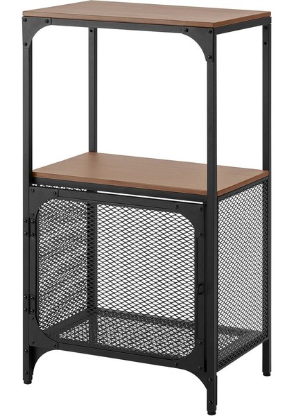 Açık Raf Ünitesi, Siyah, 51X95 cm