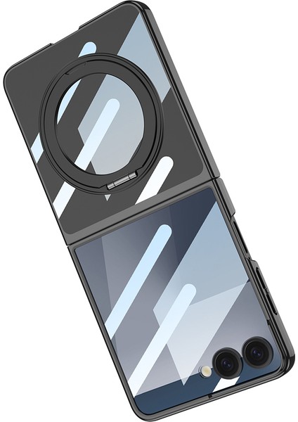 Samsung Galaxy Z Flip 7 Kılıf M-Safe Şarj Özellikli Standlı Kıpta Kpt-02 Kapak fırsatları