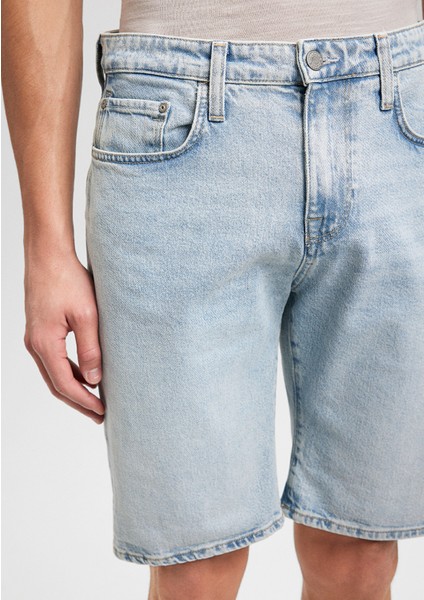 Brian Street Açık Mavi Jean Şort 0418485150