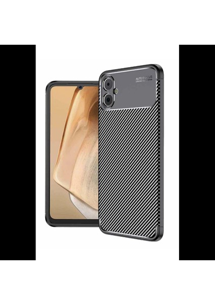 Samsung Galaxy A05 Kılıf Auto Focus Karbon Kapak - Siyah fiyatları