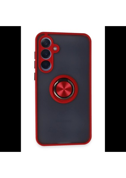 Samsung Galaxy A35 5g Kılıf Montreal Yüzüklü Silikon Kapak