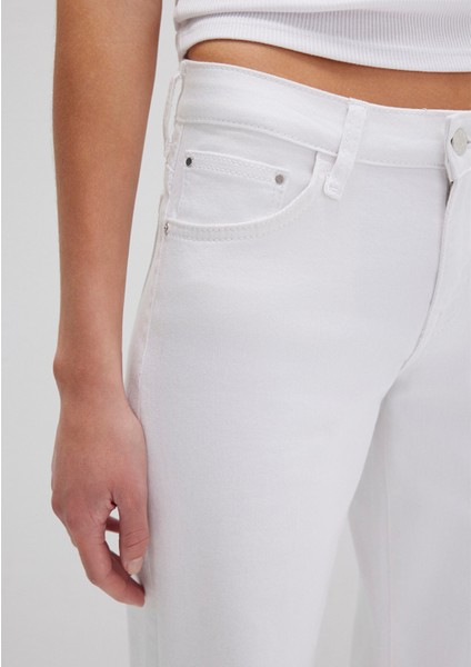 Deli Dolu Everyday Casual Beyaz Jean Pantolon 1010485183