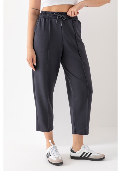 Kadın Modal Balon Model Likralı Pantolon Yumuşak Doku Beli Lastikli Çımalı Bilek Pantolon fırsatları