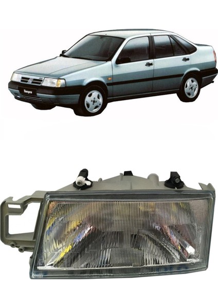 Fiat Tempra Ön Far Sağ Taraf Yolcu Tarafı
