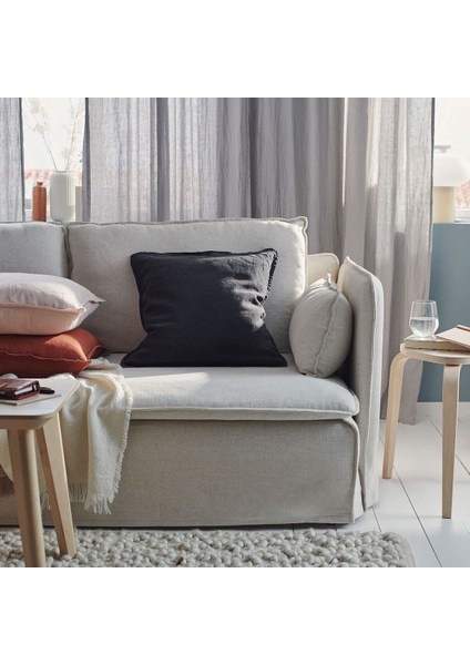 Kırlent Kılıfı, Siyah, 50X50 cm fırsatları