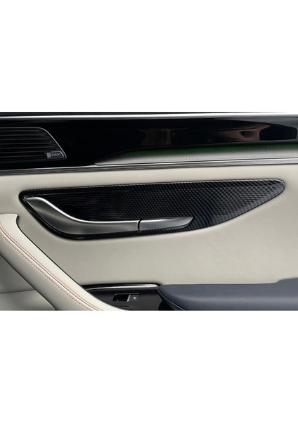 Byd Seal U Dm-I / Evmodelleri Için Iç Kapı Kolu Karbon Fiber Kaplama modelleri