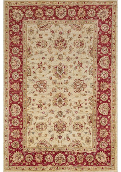 Bordo Çiçekli Modern Etnik Desenli Halı | Makinada Yıkanabilir | Hav Toz Vermez | Leke Tutmayaz | Kaymaz Taban | Dijital Makine Baskı | Salon Yolluk Mutfak Halısı