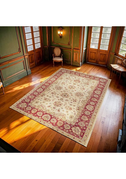 Bordo Çiçekli Modern Etnik Desenli Halı | Makinada Yıkanabilir | Hav Toz Vermez | Leke Tutmayaz | Kaymaz Taban | Dijital Makine Baskı | Salon Yolluk Mutfak Halısı modelleri