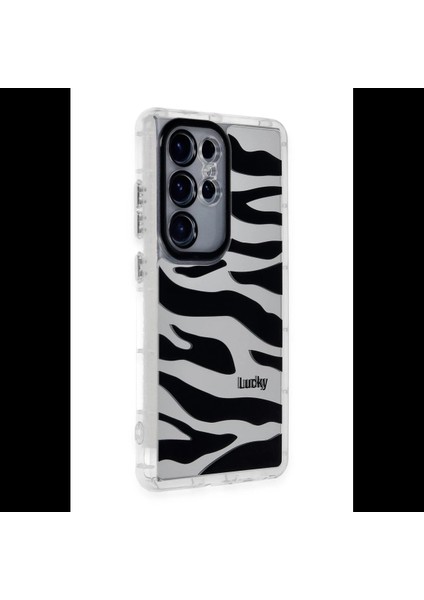 Samsung Galaxy S24 Ultra Kılıf Reflexion Desenli Kapak