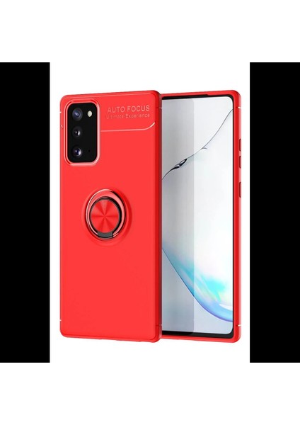 Samsung Galaxy Note 20 Kılıf Range Yüzüklü Silikon