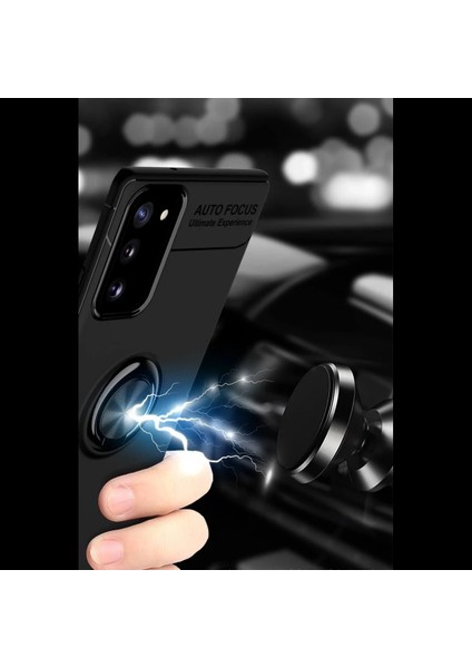 Samsung Galaxy Note 20 Kılıf Range Yüzüklü Silikon fırsatları