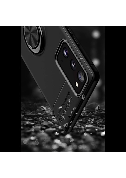 Samsung Galaxy Note 20 Kılıf Range Yüzüklü Silikon