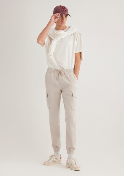 Bej Kargo Pantolon 000125-70144