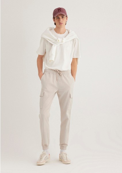 Bej Kargo Pantolon 000125-70144