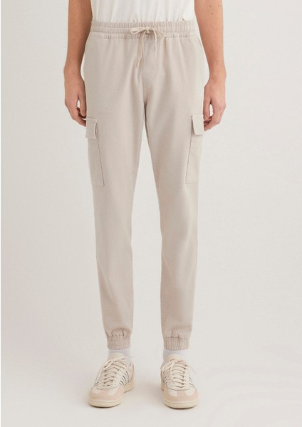 Bej Kargo Pantolon 000125-70144