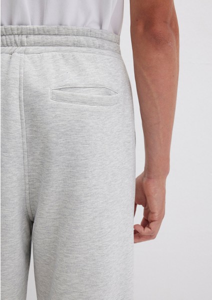 Mavi Logo Baskılı Gri Eşofman Altı 0010208-80196