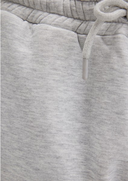 Mavi Logo Baskılı Gri Eşofman Altı 0010208-80196