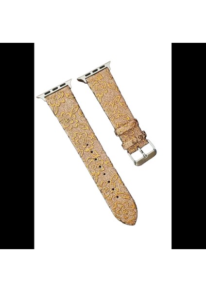 Joy Tekno Apple Watch 42MM Creeper Desenli Kordon