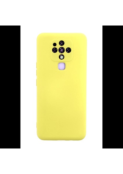 Tecno Camon 16 Kılıf Nano Içi Kadife Silikon